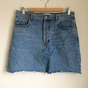 & Other Stories Denim Mini Skirt